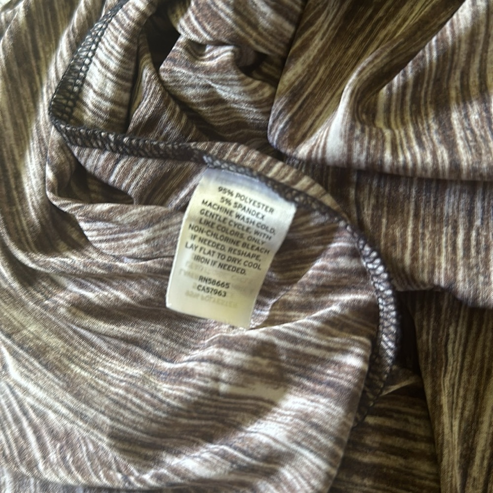 Open Edit || NWT || Space Dyed Ruched Maxi Dress - Picture 7 of 7